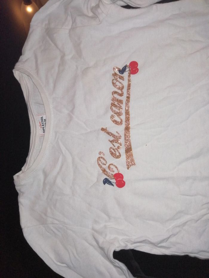Tee shirt tape à l œil 6 ans - photo numéro 2