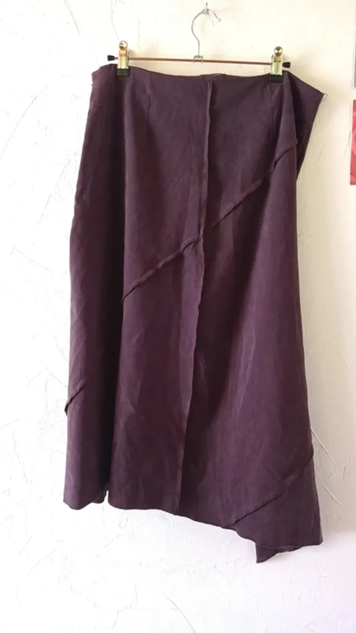 🌸Jupe longue asymétrique, Alfi, taille 46 - photo numéro 4