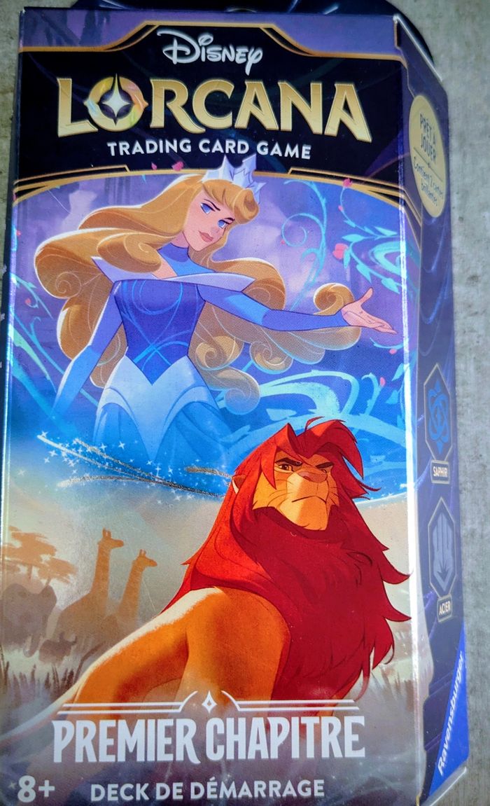 Deck de démarrage Lorcana chapitre 1