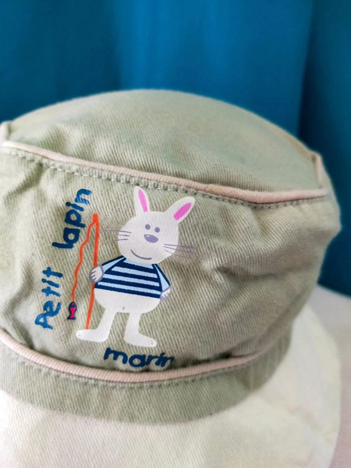 Bob bébé Petit Lapin Marin – 49 cm - photo numéro 2