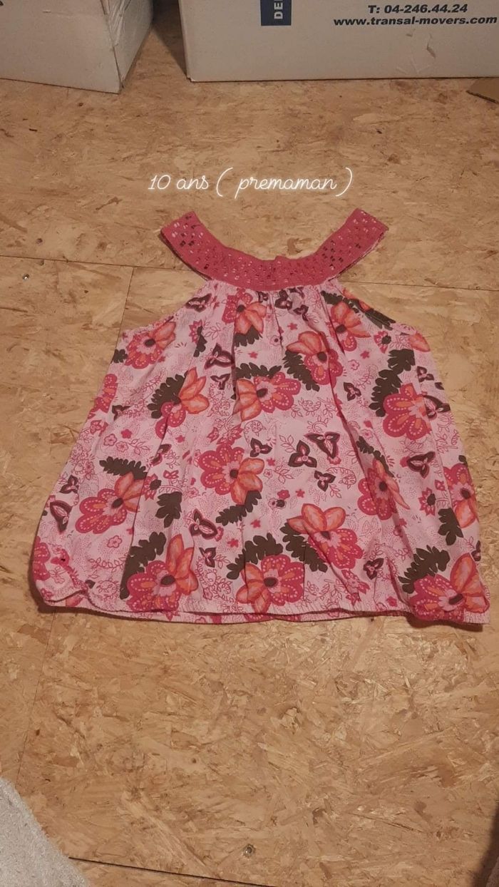 Blouse fille 10 ans