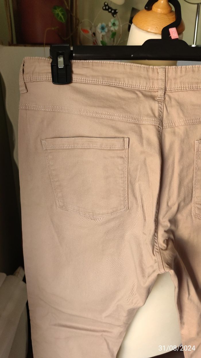 Jean beige  NEUF 48 - photo numéro 7