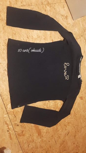 Blouse / polo fille 10 ans
