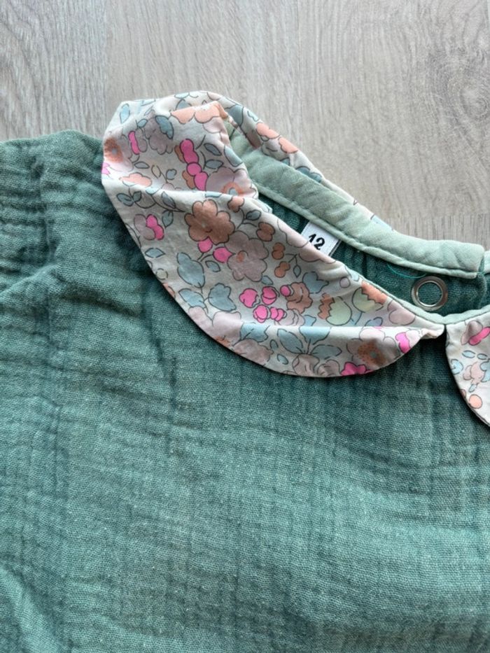 Blouse col Liberty 12 ans - photo numéro 2