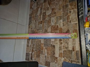 tringle blanc soleil doré extensible 80 a 110 diam 10 mm