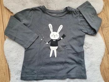 T.shirt manches longues gris Bout'chou 3 ans