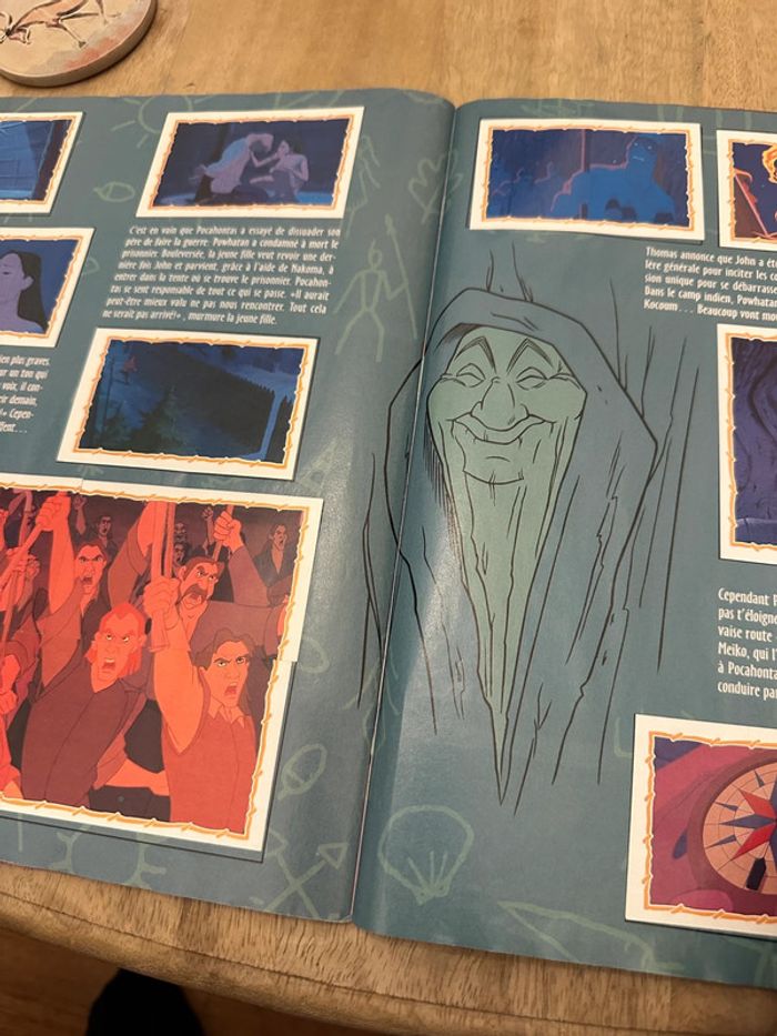 Walt Disney Pocahontas - Album Panini complet avec poster stickers livre autocollants - photo numéro 12