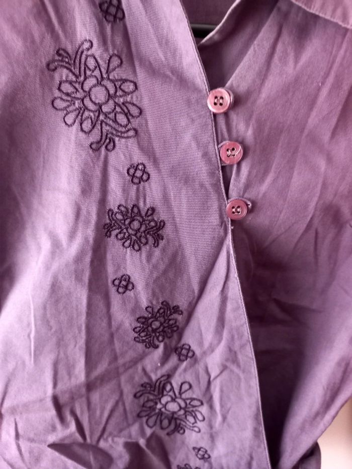 Chemise violette - photo numéro 4