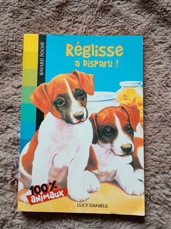 Livre Réglisse a disparu