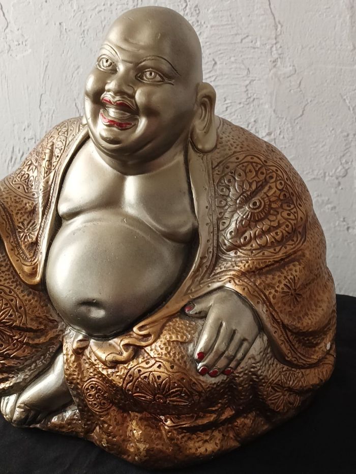 Bouddha rieur Lotus - photo numéro 4