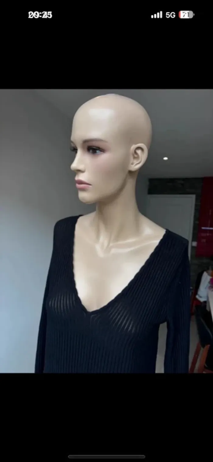 Élégante Robe Sézane Noire - Taille S - photo numéro 7