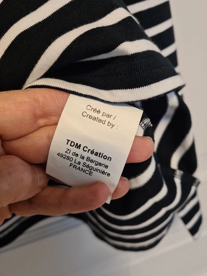 Tee-shirt manches longues XL terre de marins - photo numéro 4