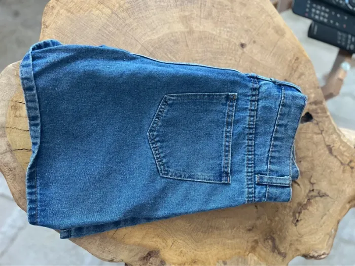 Short en jeans taille haute - photo numéro 3