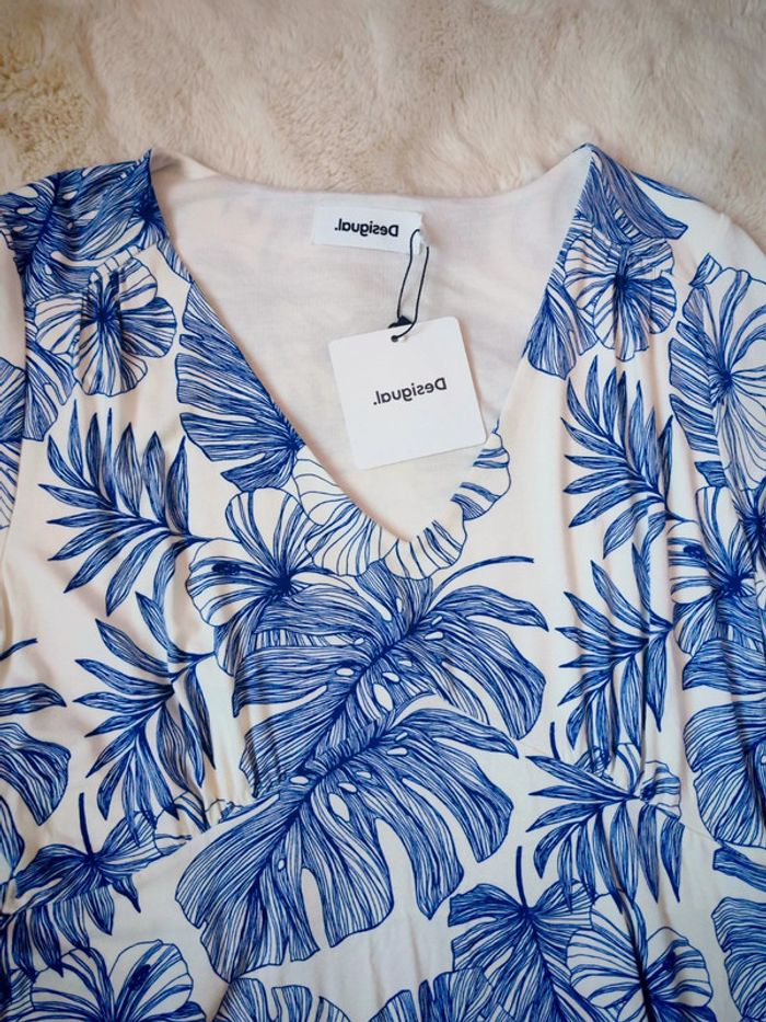 Robe imprimée fleurs desigual 42 - photo numéro 2