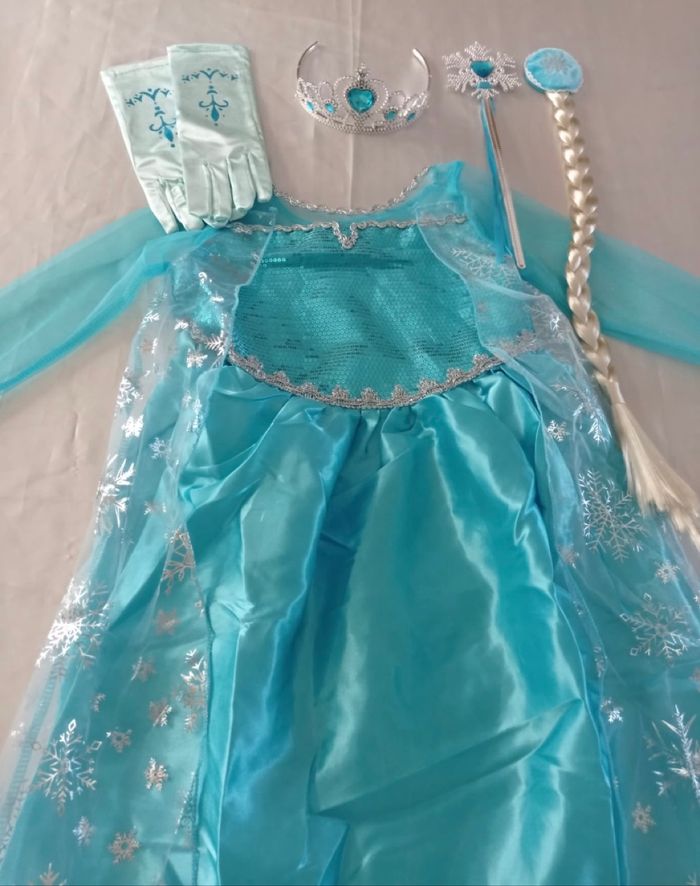 Déguisement princesse Elsa 3-4ans - photo numéro 3