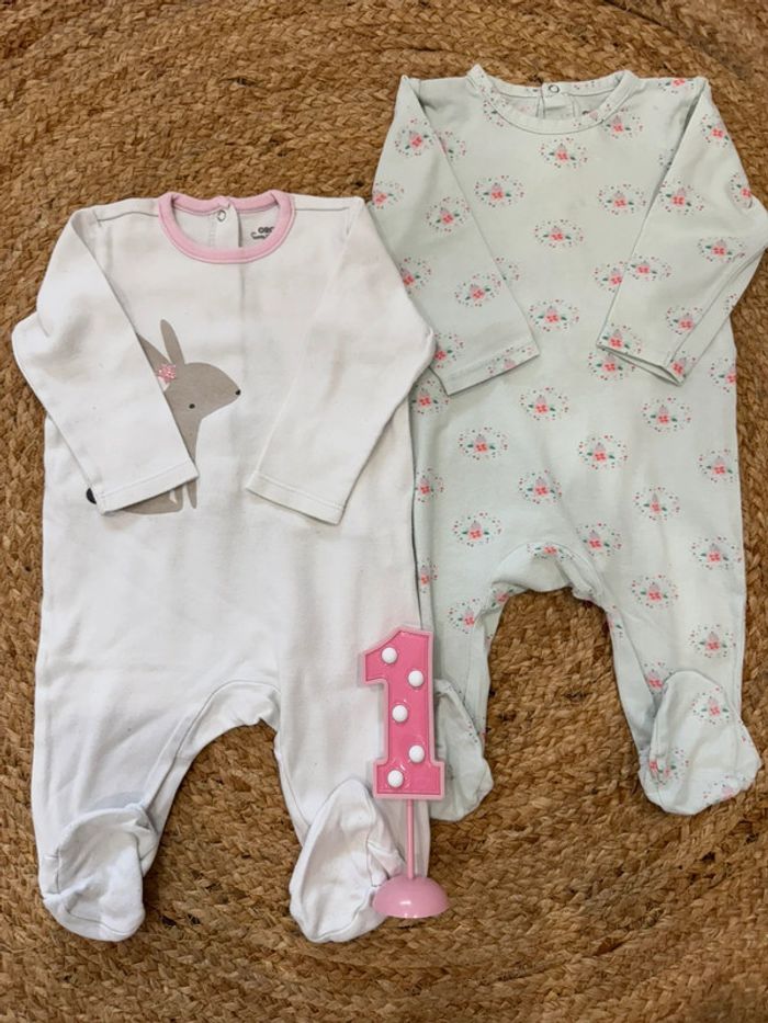 Lot pyjama 12 mois
