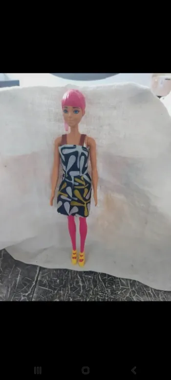 Robe courte poupée Barbie
