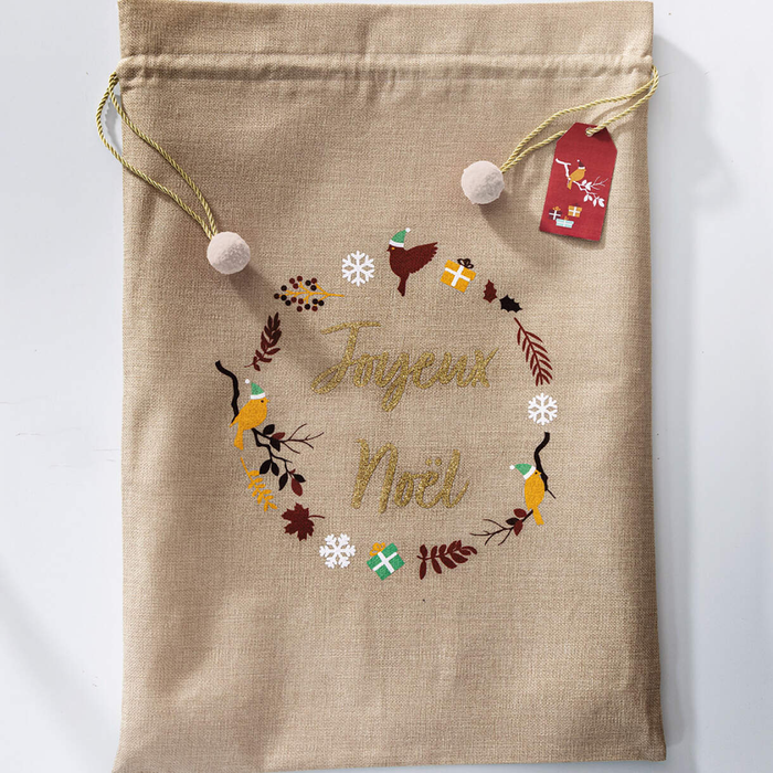 Hotte cadeaux de Noël - Francoise Saget - Neuve - photo numéro 10