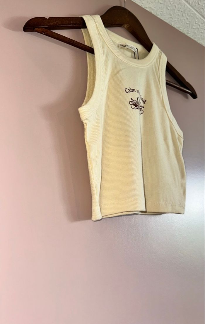 Débardeur Pull & Bear taille XS - neuf avec étiquette - photo numéro 3