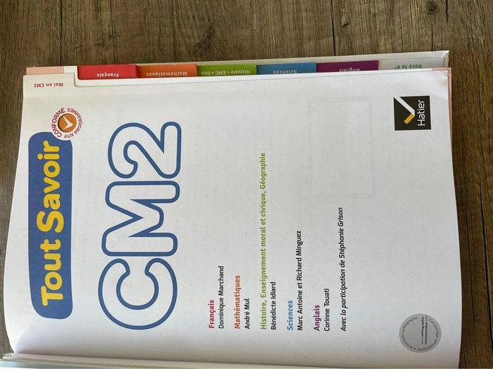 Livre Tout Savoir CM2 - photo numéro 8