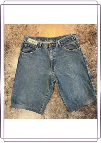 Short jean carpenter homme GK 36x34 Men short Pantaloncini carpentiere uomo Zimmermannsshorts Herren