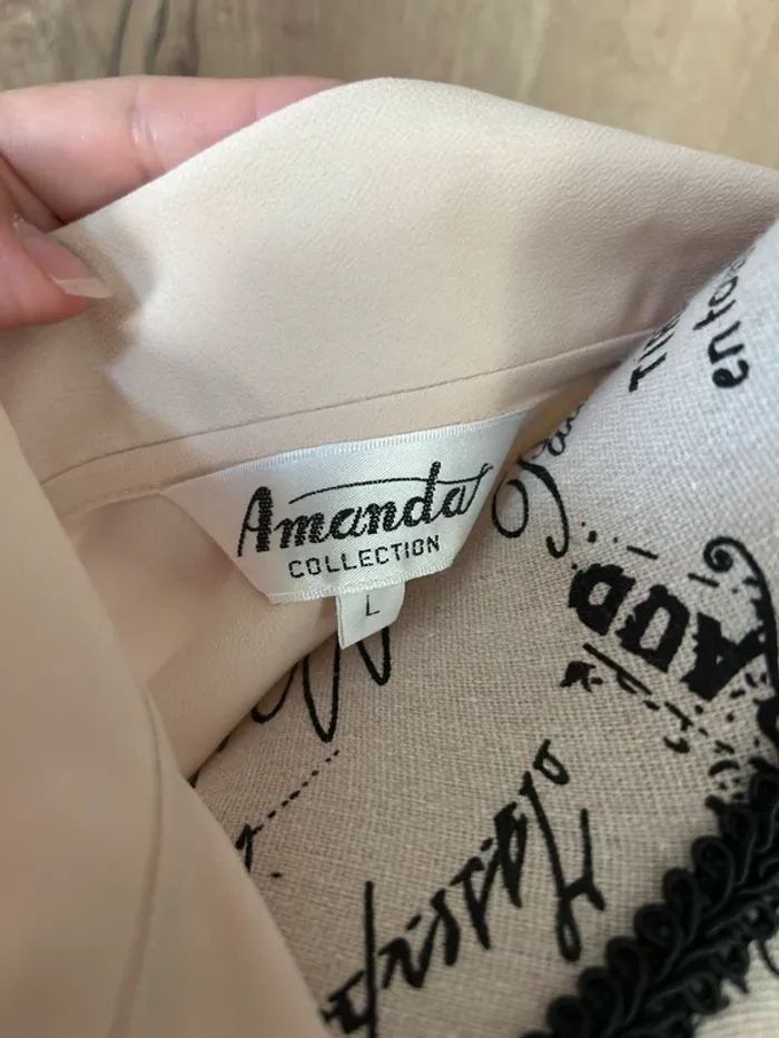 Chemise chemisier amanda collection taille L - photo numéro 5