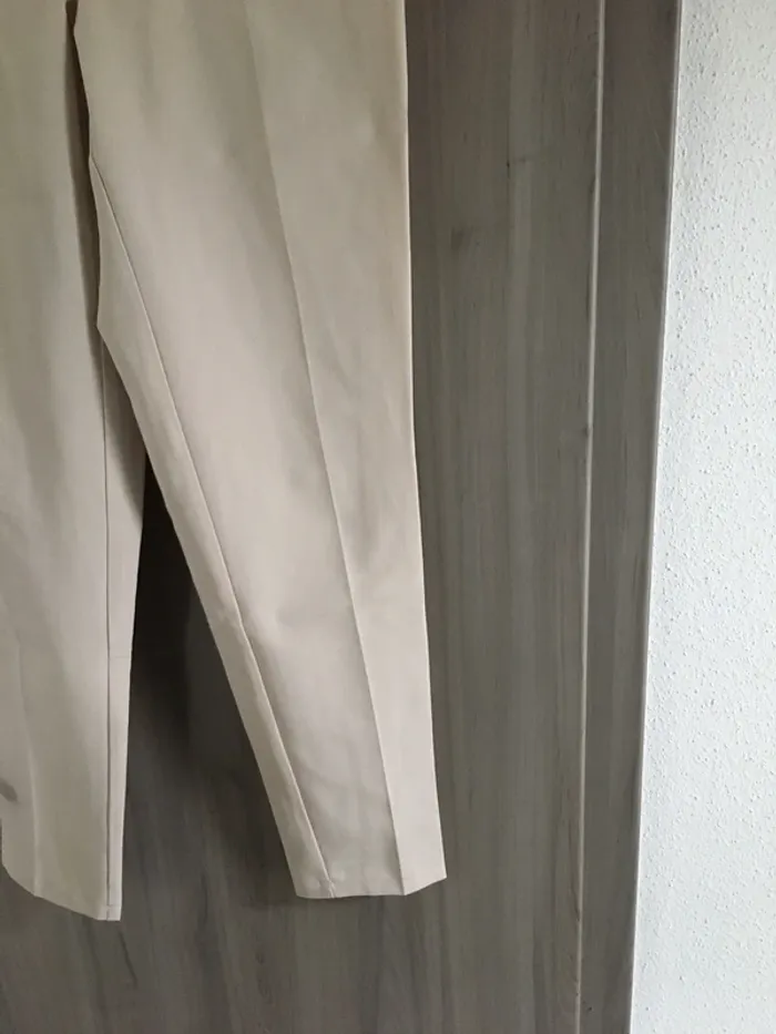 Pantalon cigarette beige T.M - photo numéro 3
