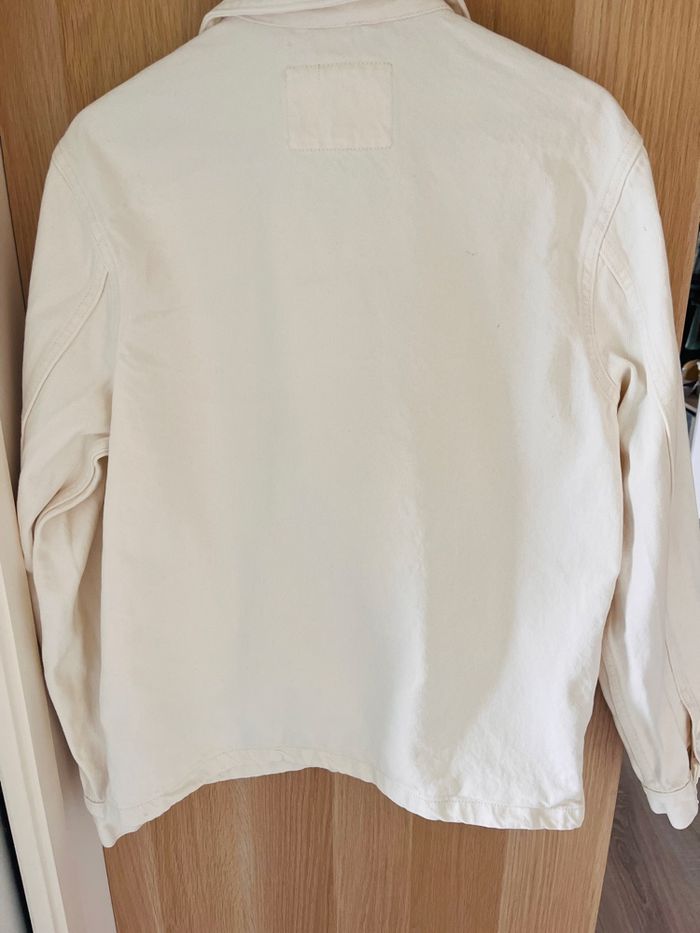 Veste en jean beige Homme Celio taille S - photo numéro 2