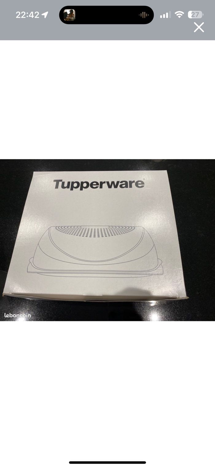 Cave à fromage Tupperware