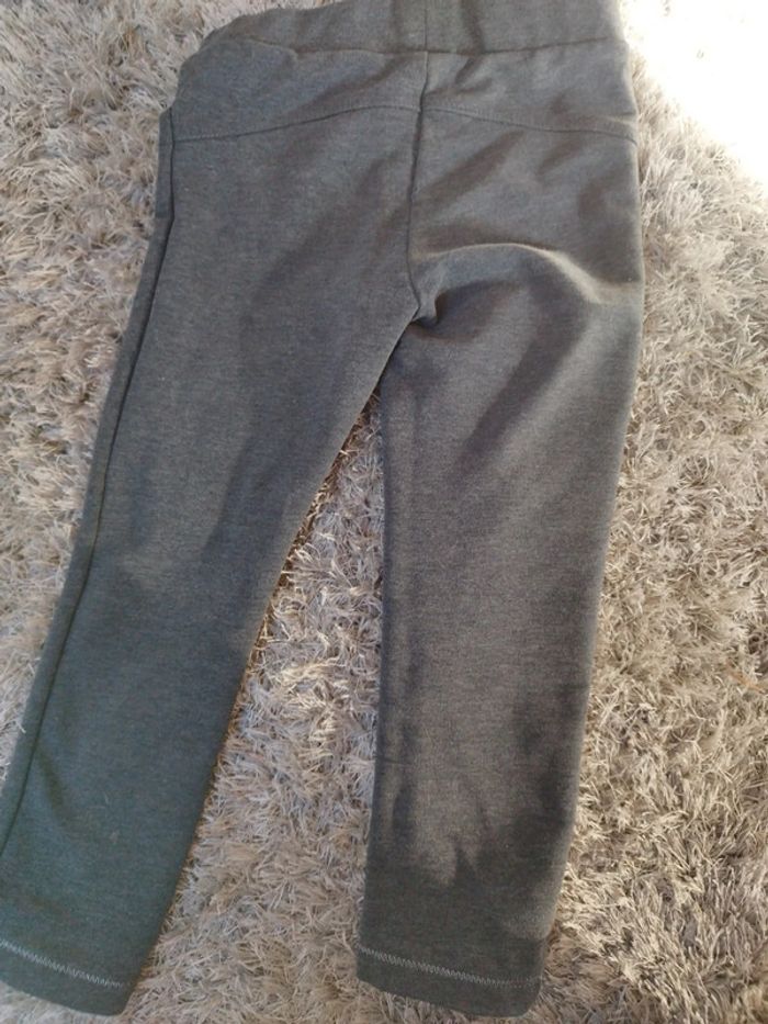 Legging gris uni fille 36 mois orchestra - photo numéro 5