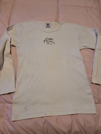 maillot de corps petit bateau 10ans  (1e)