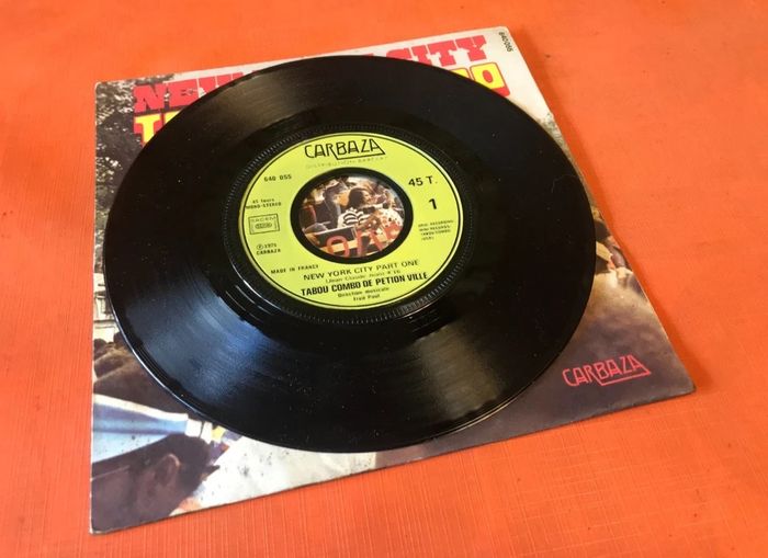 Vinyle 45 tours  Tabou Combo  New York City  (1975)   Carbaza 640055 - photo numéro 4