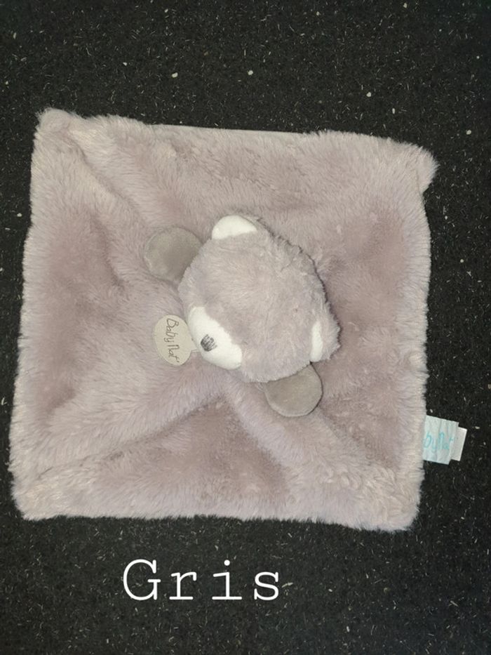 Doudou ours 🐻 Pap'ours gris