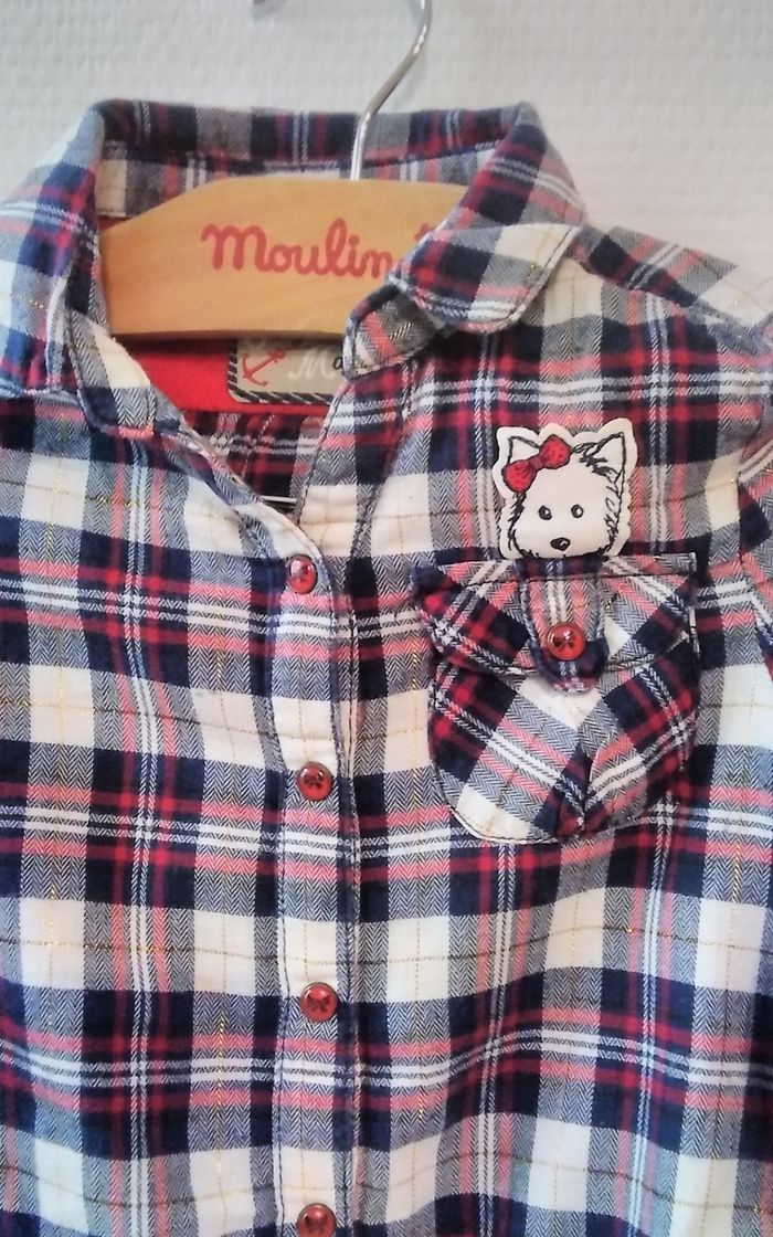 Chemise à carreaux cintrée - photo numéro 2