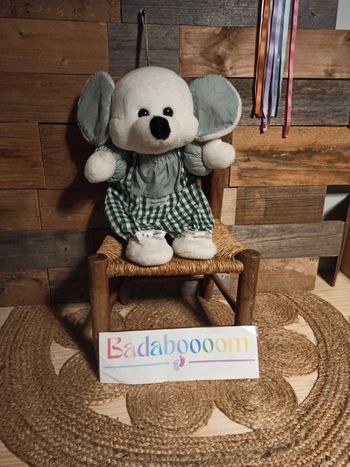 Peluche range pyjama souris tbe Nounours vintage