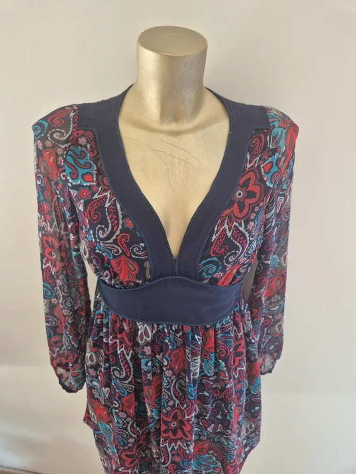 Robe pépé jeans taille m - photo numéro 3