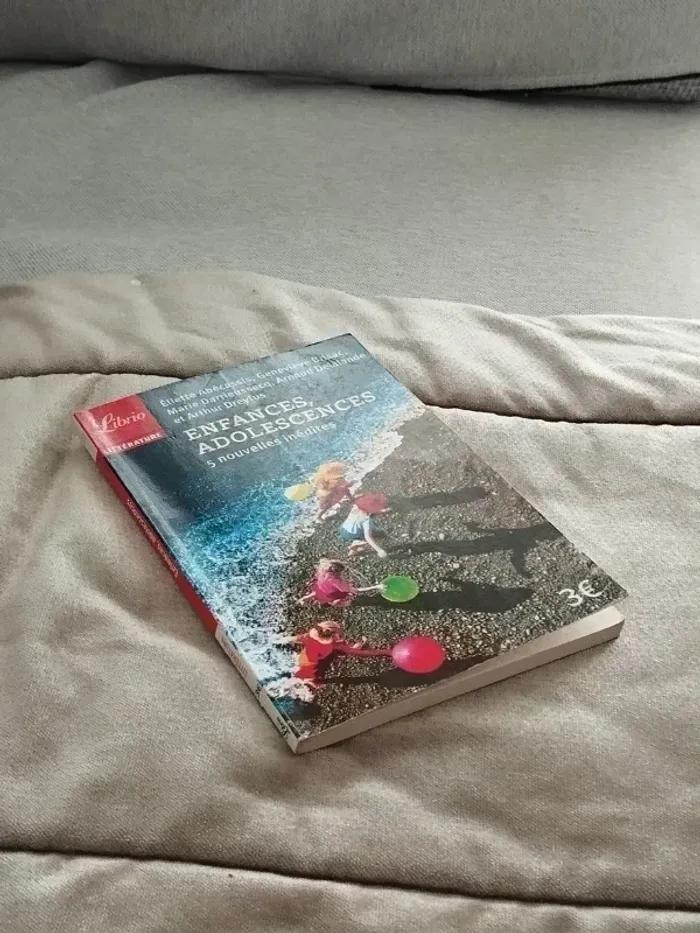 Livre enfances adolescences 5 nouvelles inédites - photo numéro 8