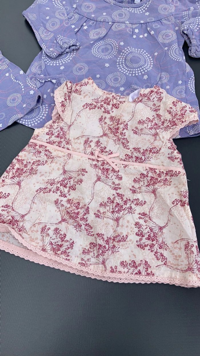 Lot ensemble débardeur haut tunique vêtement 24 mois 2 ans bébé enfant fille - photo numéro 7