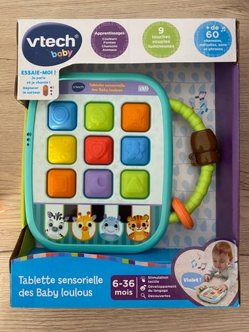 Tablette sensorielle vtech