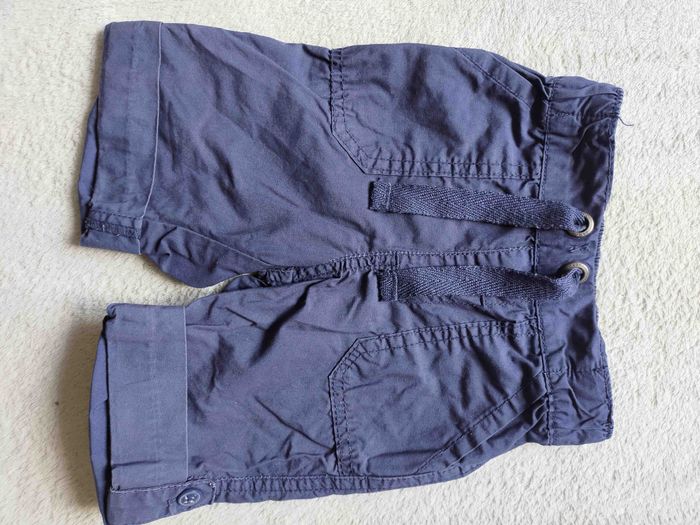 Ensemble pantalon bermuda et polo 6mois été garçon - photo numéro 3