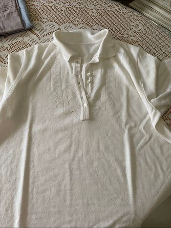Maillot pull blanc été
