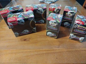 Cartes pokemon display et demi display méga évolution  flamme fantasmagorique