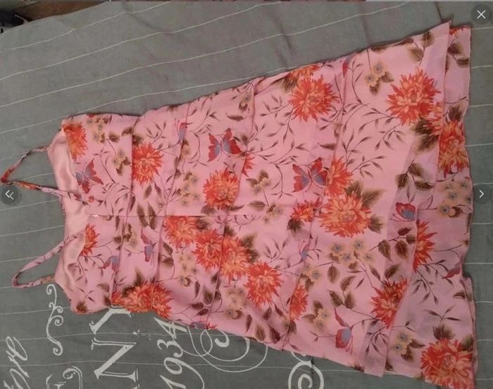 Robe d'été chic cocktail été t 40 42 - photo numéro 4