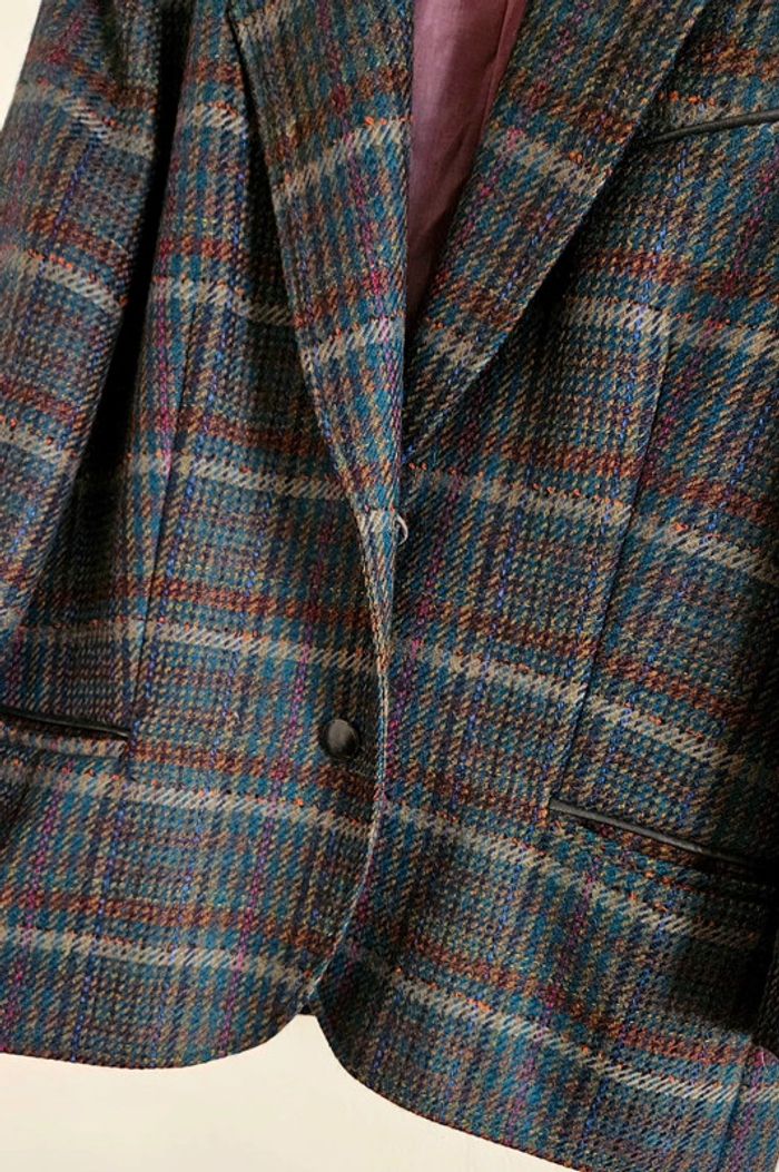 Veste vintage multicolore 80's - photo numéro 7