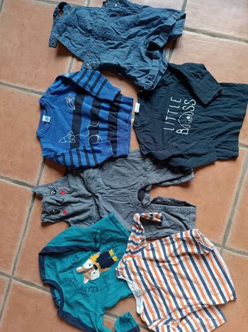 Lot 6 vêtements 18 Mois