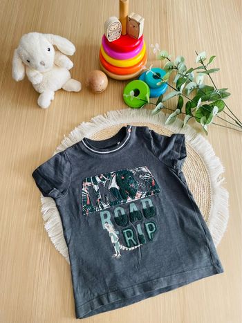 T-shirt manches courtes ikks 12 mois