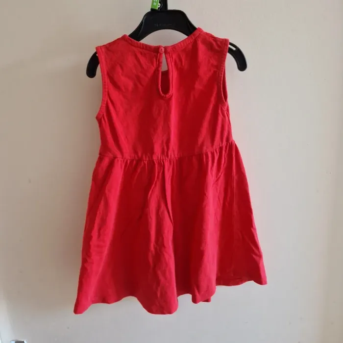 2 ans robe petit cœur de papa - photo numéro 4