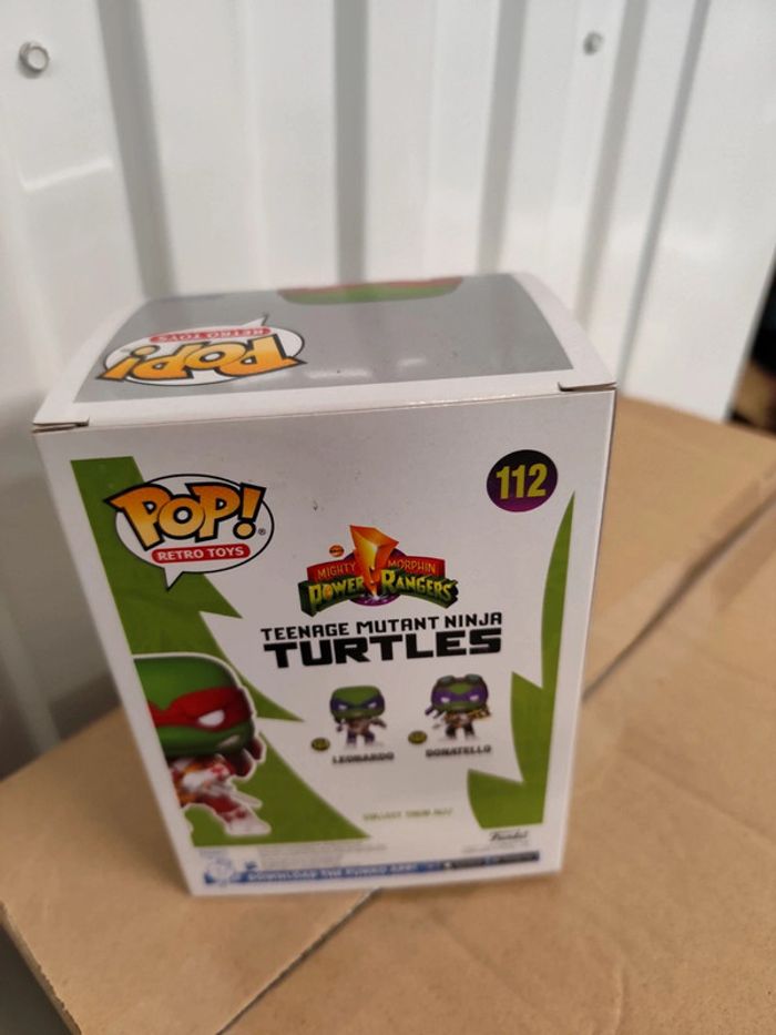 Funko pop raphael tmnt vs power rangers - photo numéro 3