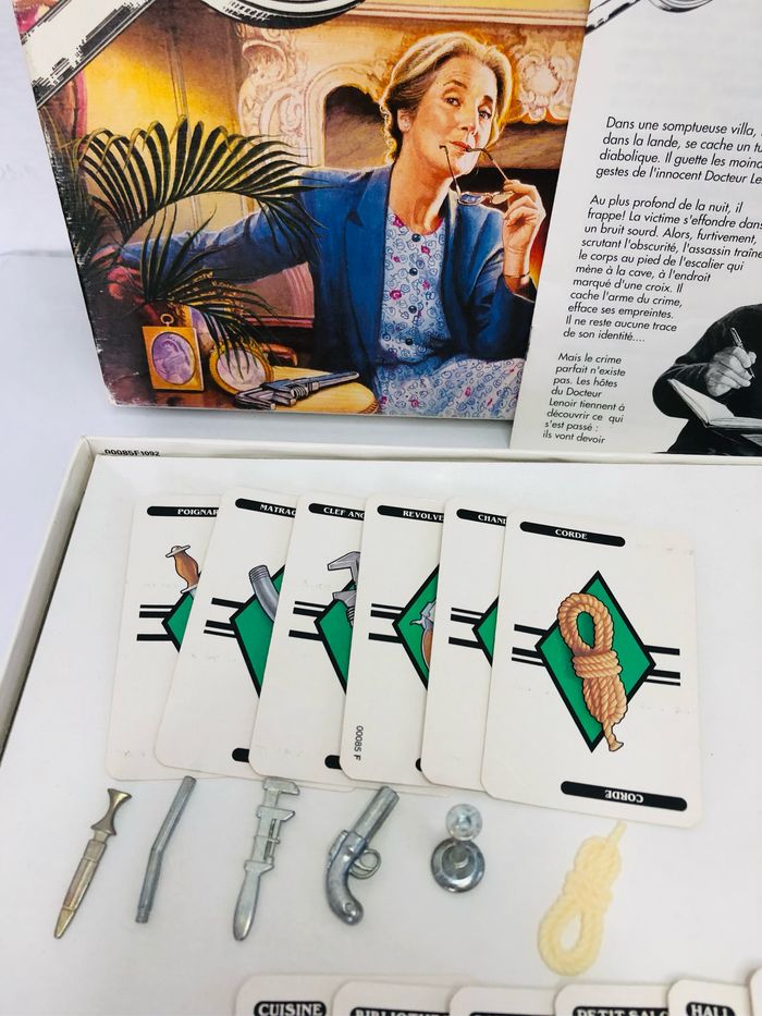 Cluedo le jeu des grands détectives vintage - photo numéro 4