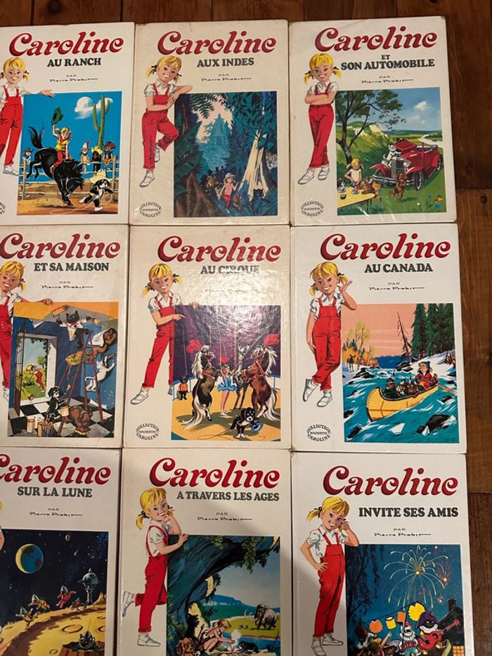 Bon état - Lot de 16 livres Caroline grands albums Hachette anciens bd - photo numéro 5